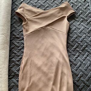 Nude Mini Dress